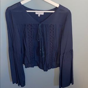 Bell sleeve blouse